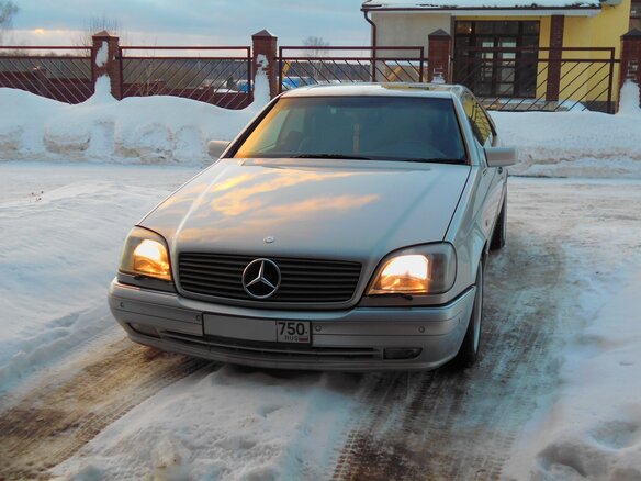 1998 Mercedes-Benz CL-Класс 600 I (C140), серебристый - вид 11
