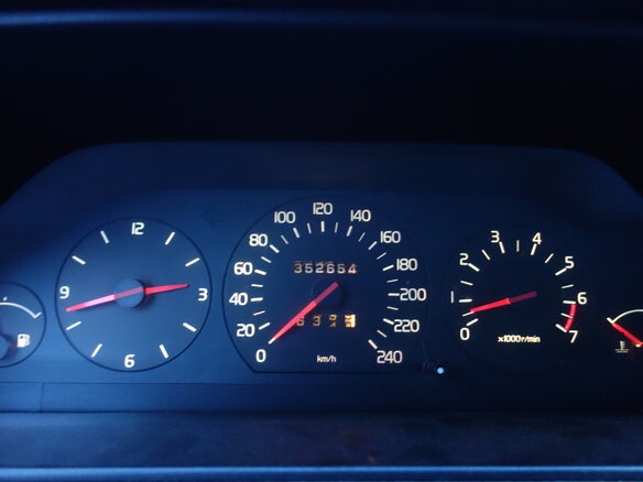 1992 Volvo 940, синий - вид 5