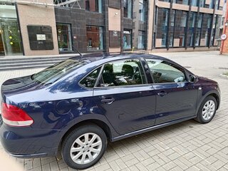 2014 Volkswagen Polo V, синий, 899000 рублей, вид 1
