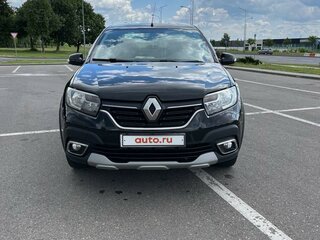 2019 Renault Logan Stepway II Рестайлинг, чёрный, 890000 рублей, вид 4