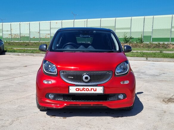2018 Smart Forfour Brabus II, красный - вид 1
