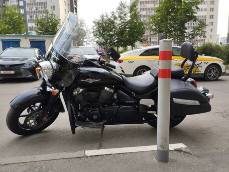 2013 Suzuki Boulevard C90, чёрный, 730000 рублей, вид 3