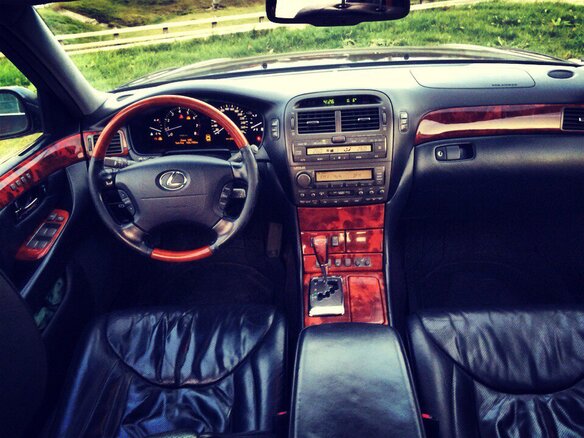 2006 Lexus LS 430 III Рестайлинг, чёрный - вид 1