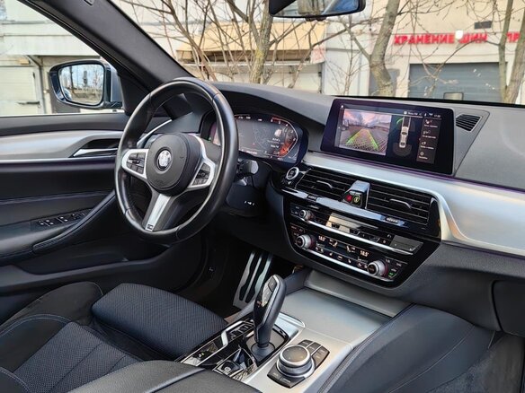 2020 BMW 5 серии 520d VII (G30/G31/G38) Рестайлинг, серый, 4400000 рублей - вид 11