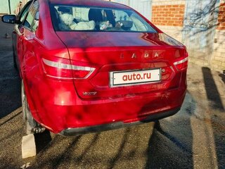 2016 Lada (ВАЗ) Vesta I, красный, 900000 рублей, вид 5