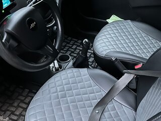 2011 Chevrolet Spark III, чёрный, 590000 рублей, вид 4