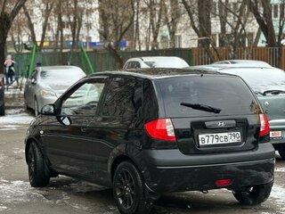 2010 Hyundai Getz I Рестайлинг, чёрный, 545000 рублей, вид 5