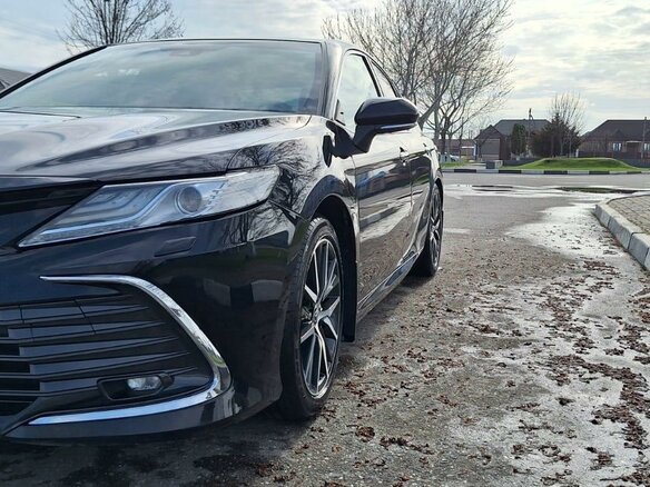 2020 Toyota Camry VIII (XV70), чёрный - вид 16