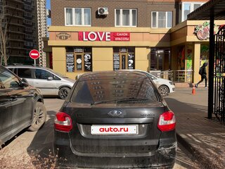 2015 Lada (ВАЗ) Granta I, чёрный, 350000 рублей, вид 3