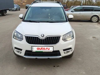 2015 Skoda Yeti I Рестайлинг, белый, 1535000 рублей, вид 1