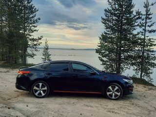 2016 Kia Optima IV, синий, 1600000 рублей, вид 3