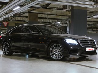 2019 Mercedes-Benz S-Класс 350 d Long VI (W222, C217) Рестайлинг, чёрный, 6499999 рублей, вид 2