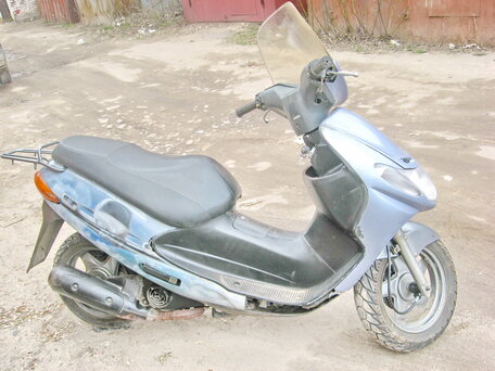 2008 Suzuki Address 110, серый, 70000 рублей, вид 2