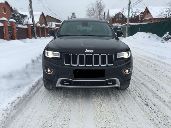 2013 Jeep Grand Cherokee IV (WK2) Рестайлинг, чёрный