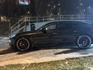 2014 Porsche Panamera 4S I Рестайлинг, чёрный, 2400000 рублей, вид 2