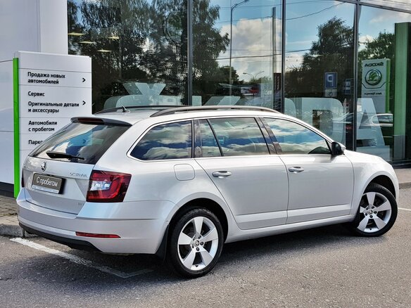 2017 Skoda Octavia III (A7) Рестайлинг, серебристый - вид 5
