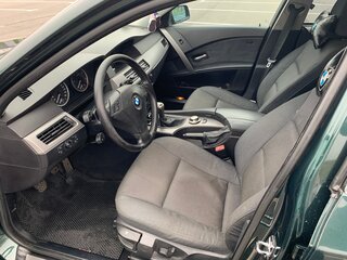 2004 BMW 5 серии 525d V (E60/E61), зелёный, 1060000 рублей, вид 5