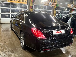 2014 Mercedes-Benz S-Класс AMG 63 AMG Long III (W222, C217), чёрный, 3900000 рублей, вид 4