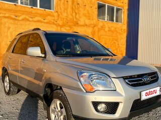 2009 Kia Sportage II Рестайлинг, серебристый, 1200000 рублей, вид 3