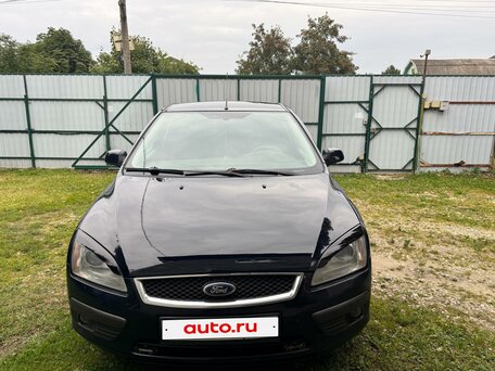 2006 Ford Focus II, синий, вид 3