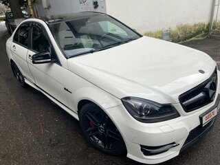 2012 Mercedes-Benz C-Класс 180 BlueEFFICIENCY III (W204) Рестайлинг, белый, 1600000 рублей, вид 2