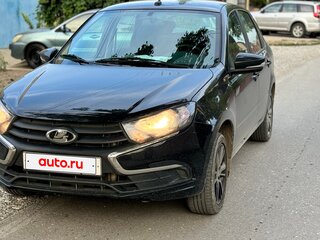 2024 Lada (ВАЗ) Granta Euro-2 I Рестайлинг, чёрный, 820000 рублей, вид 1