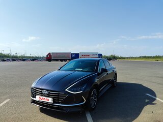 2022 Hyundai Sonata VIII (DN8), синий, 3500000 рублей, вид 3