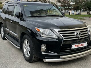 2012 Lexus LX 570 III Рестайлинг, чёрный, 4300000 рублей, вид 2