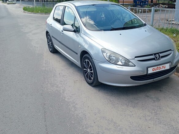 2001 Peugeot 307 I, серебристый, 300000 рублей - вид 5