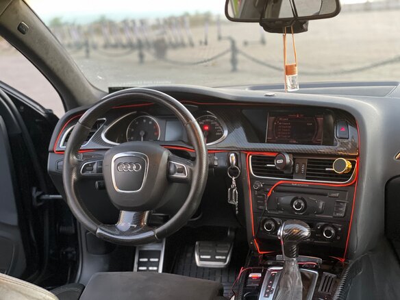 2008 Audi A4 IV (B8), чёрный, 1270000 рублей - вид 4