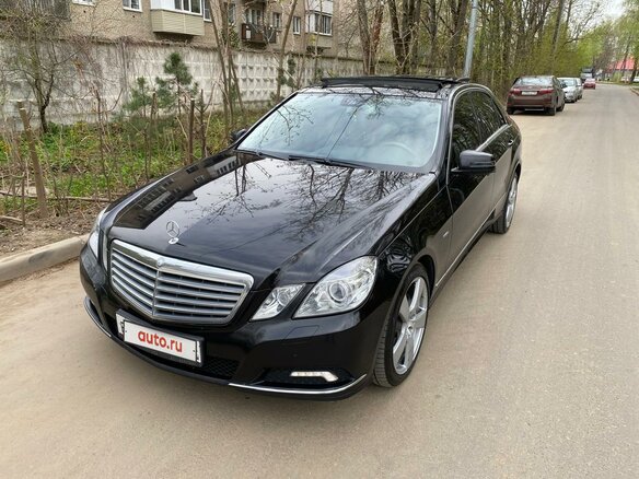 2010 Mercedes-Benz E-Класс 220 5G-Tronic IV (W212, S212, C207), чёрный, 1460000 рублей - вид 3