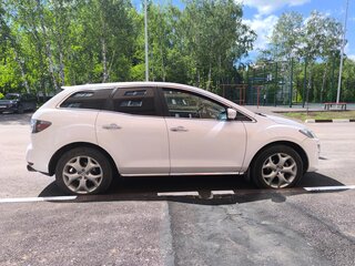2010 Mazda CX-7 I Рестайлинг, белый, 1020000 рублей, вид 3
