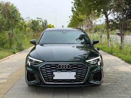 2023 Audi A3 35 TFSI Long IV (8Y), зелёный, 2400000 рублей, вид 2