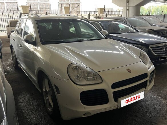 2005 Porsche Cayenne Turbo S I (955), белый, 780645 рублей - вид 3