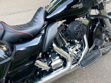 2014 Harley-Davidson Street Glide, чёрный, 1110000 рублей, вид 4