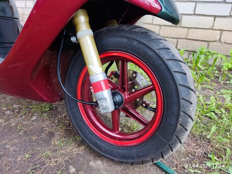 1996 Honda Dio, зелёный, 120000 рублей, вид 4