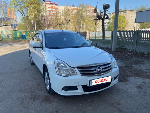 2013 Nissan Almera III (G15), белый, 500000 рублей - вид 2