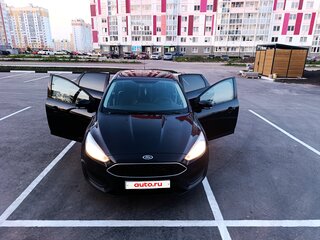 2015 Ford Focus III Рестайлинг, чёрный, 950000 рублей, вид 3