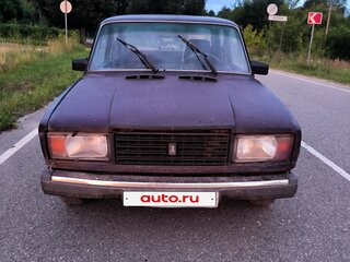 1997 Lada (ВАЗ) 2107, фиолетовый, 57000 рублей, вид 2
