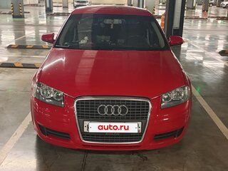 2007 Audi A3 II (8P) Рестайлинг 1, красный, 768000 рублей, вид 1
