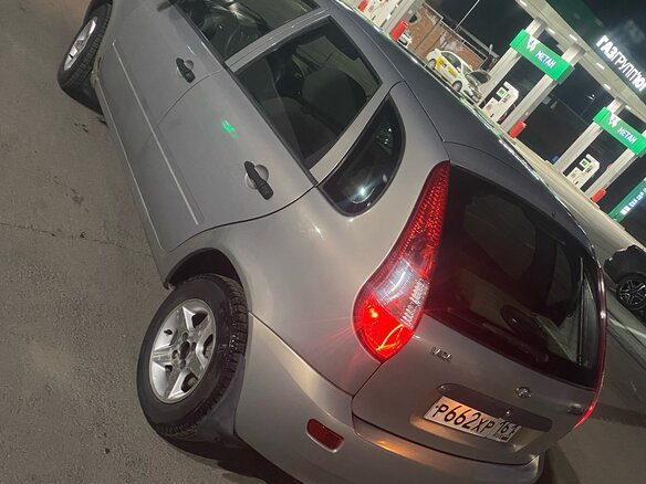 2007 Lada (ВАЗ) Kalina I, бежевый, 220000 рублей - вид 1