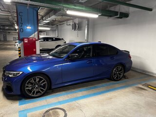 2019 BMW 3 серии M340i xDrive VII (G2x), синий, 5000000 рублей, вид 2