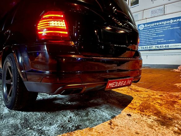 2008 Mercedes-Benz GL-Класс 500 I (X164), чёрный, 1450000 рублей - вид 2