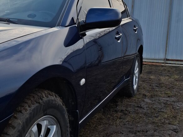 2008 Mitsubishi Galant IX Рестайлинг, синий, 650000 рублей - вид 8