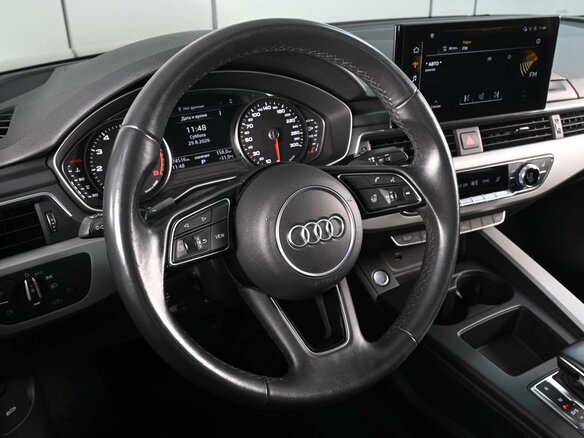 2020 Audi A4 35 TFSI V (B9) Рестайлинг, синий - вид 11