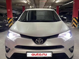 2019 Toyota RAV4 IV (XA40) Рестайлинг, белый, 3000000 рублей, вид 3