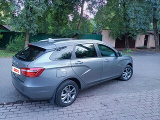 2019 Lada (ВАЗ) Vesta SW I, серый, 965000 рублей, вид 2