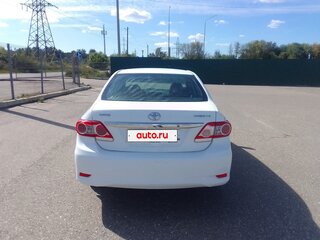 2012 Toyota Corolla X (E140, E150) Рестайлинг, белый, 770000 рублей, вид 3