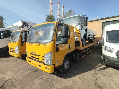 2024 Isuzu Elf (N-series), жёлтый, 6990000 рублей, вид 2