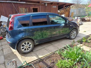 2012 Nissan Note I Рестайлинг, синий, 870000 рублей, вид 4
